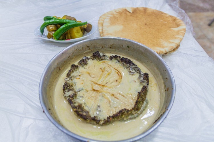 كفتة بالطحينة