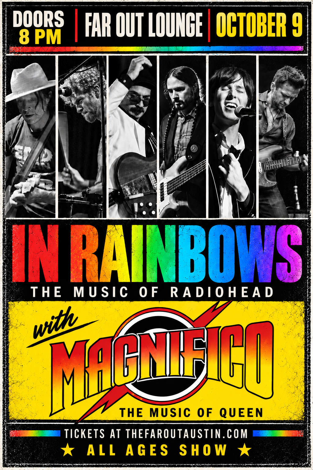 In Rainbows (Radiohead Tribute) w/ Magnifico (Queen Tribute)