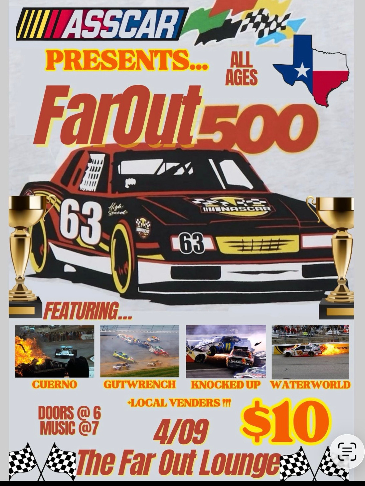 Cuerno w/ Gutwrench, Knocked Up, Waterworld