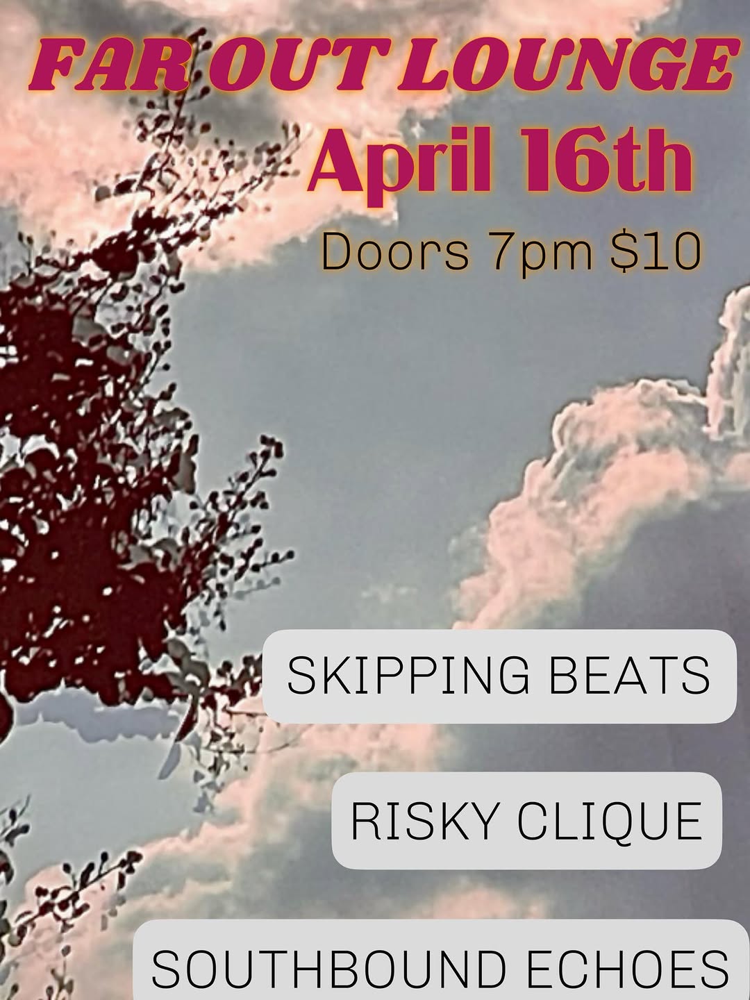 Southbound Echoes w/ The Skipping Beats and Risky Clique