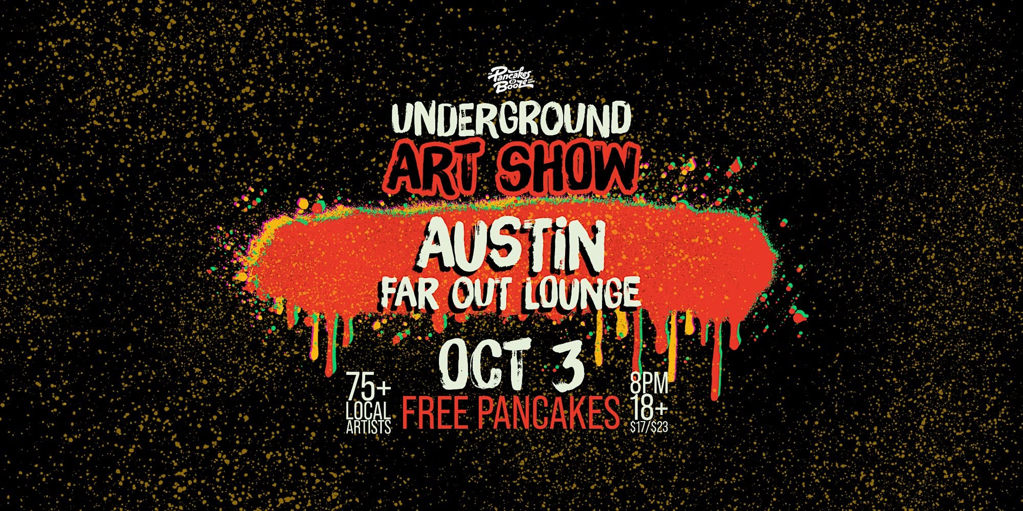The Austin Pancakes and Booze Art Show