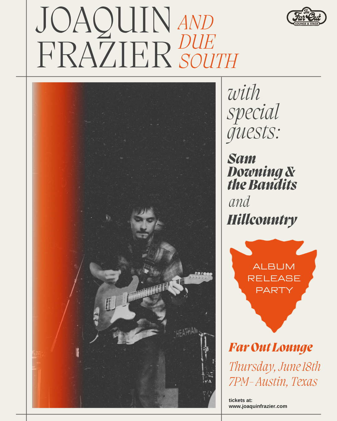 Joaquin Frazier and Due South, Sam Downing and the Bandits, Hillcountry