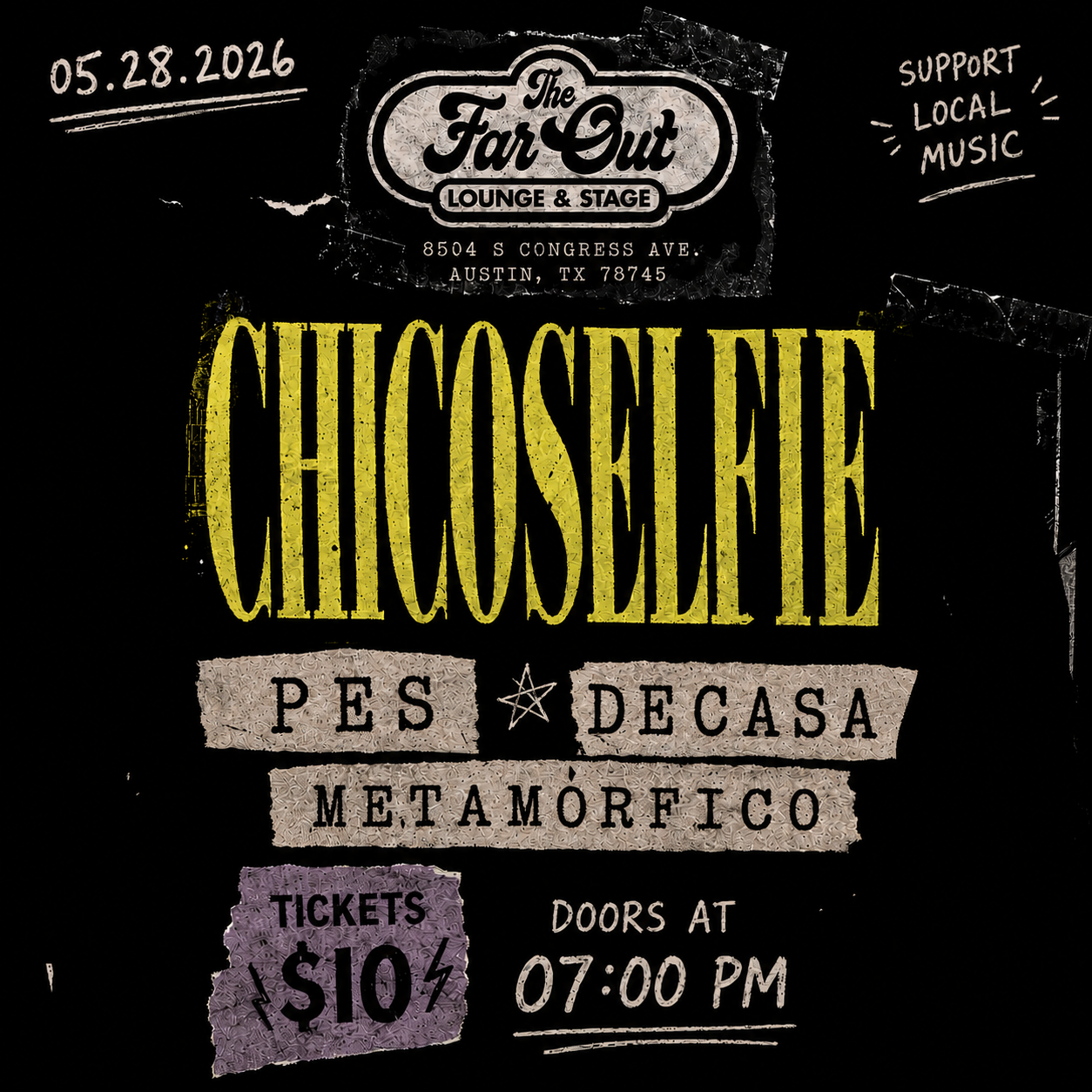 Chicoselfie w/ PES, FOAM, Metamórfico