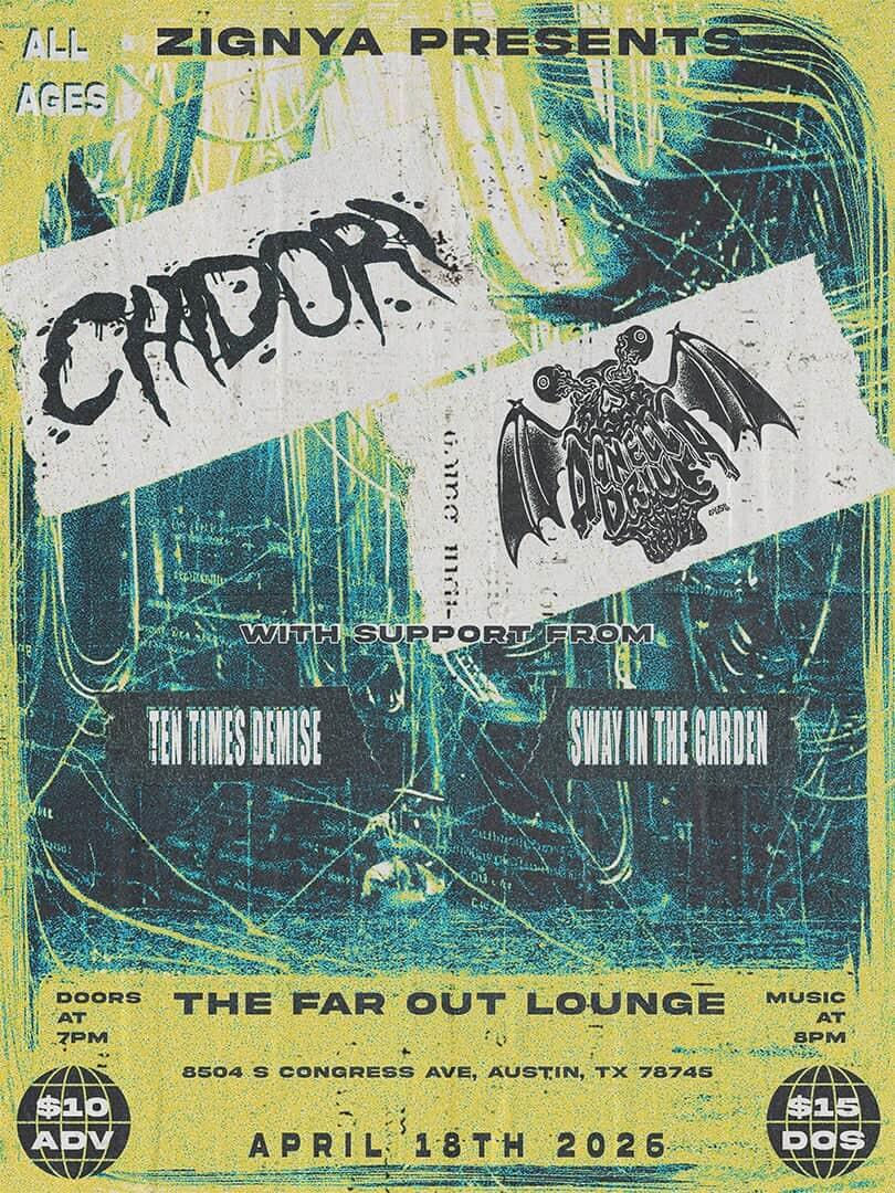 Chidori w/ Donella Drive, Ten Times Demise, Sway In The Garden