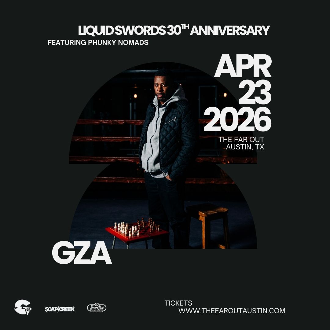 GZA - Liquid Swords 30th Anniversary Tour (Live Band Set ft. Phunky Nomads)
