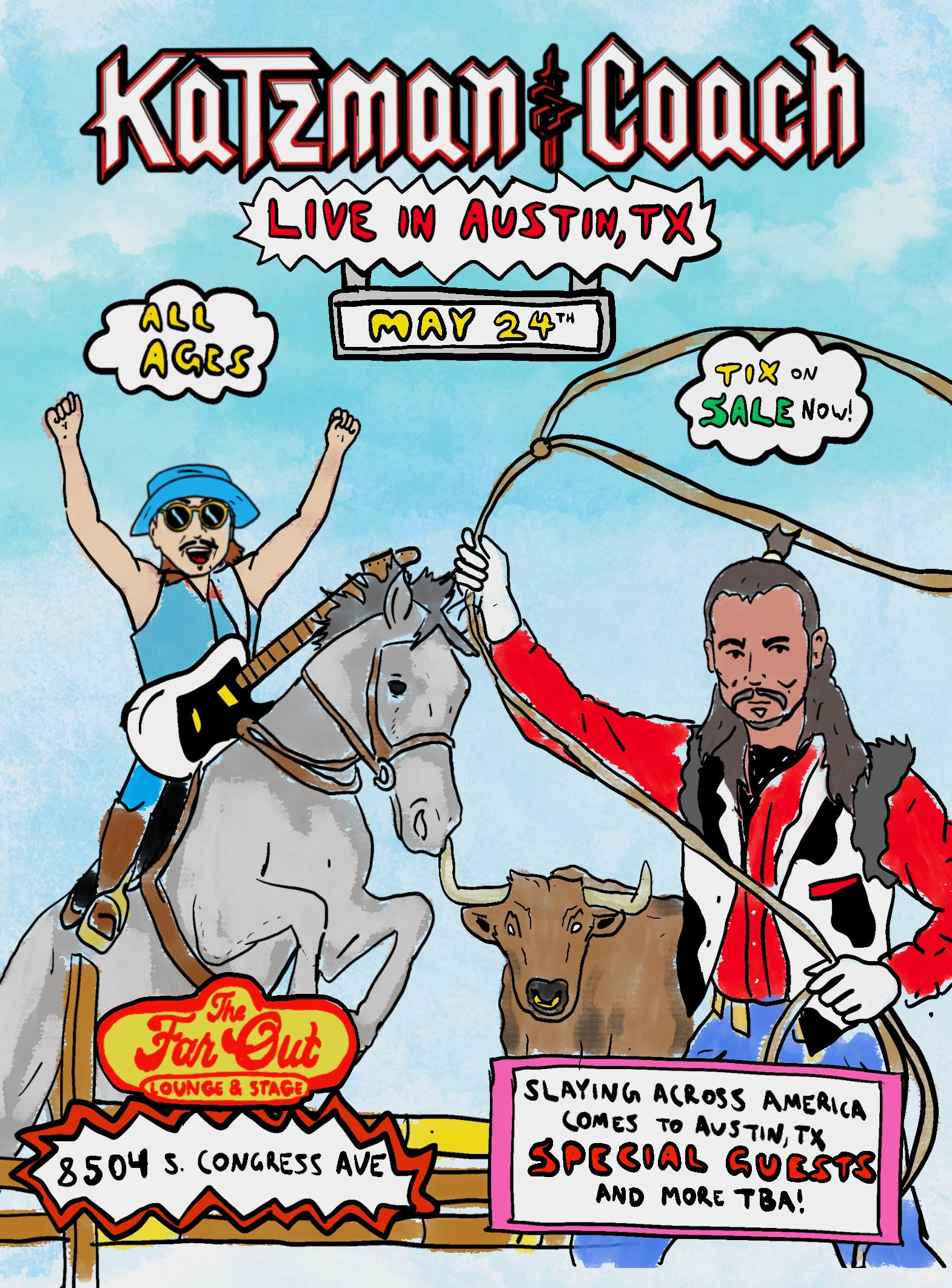 Katzman and Coach - Slaying Across America Tour