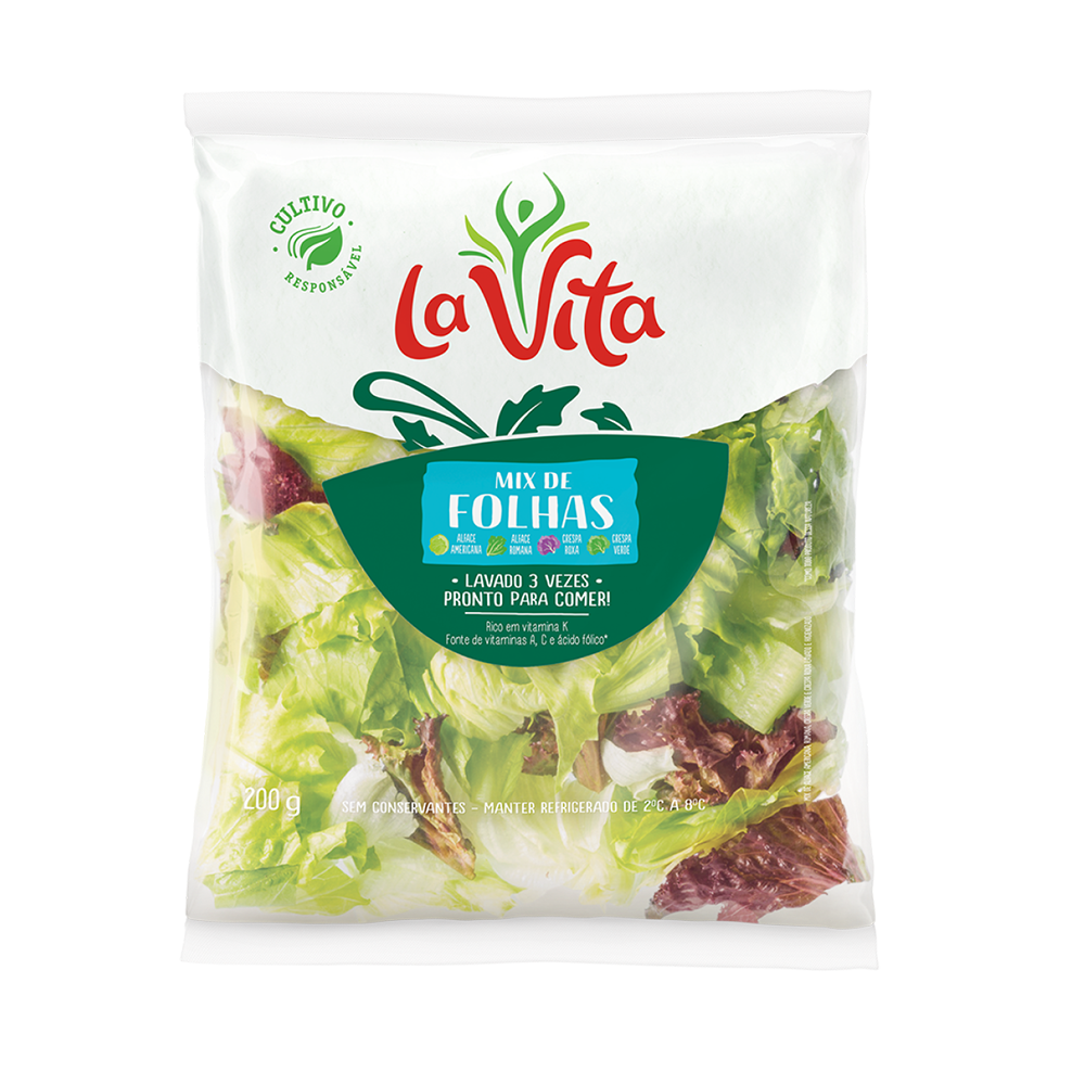 Salada Mix Folhas La Vita