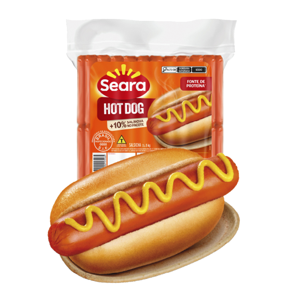 Salsicha Hot Dog Seara