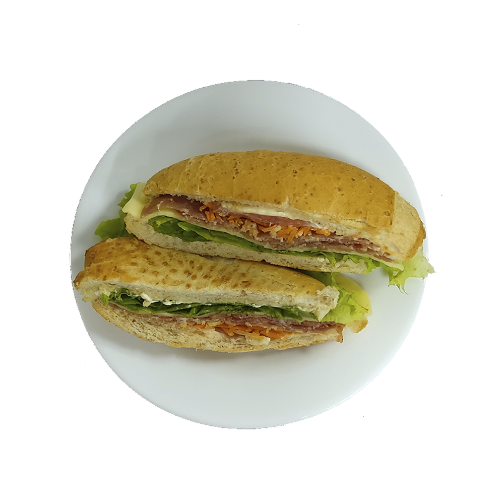 Lanche Frio de Salame (Exceto Integral)