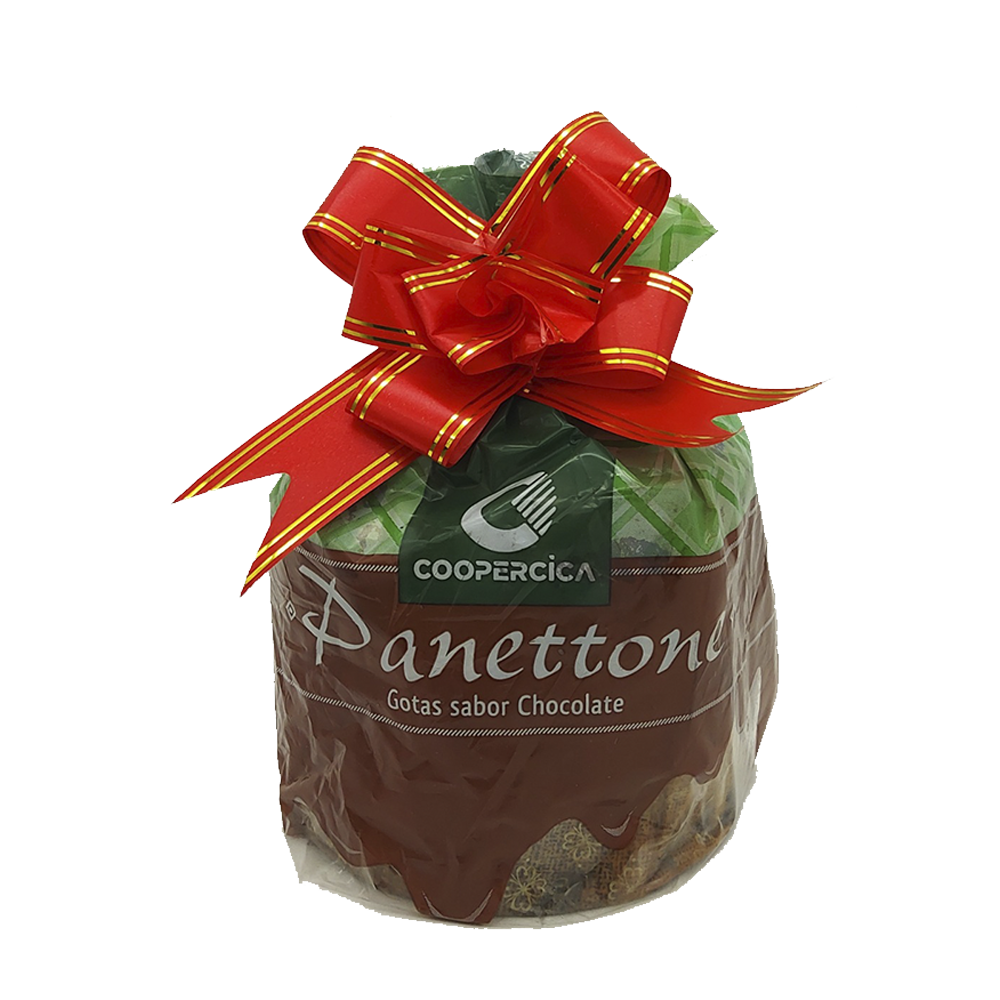 Panettone Coopermais Gotas Chocolate