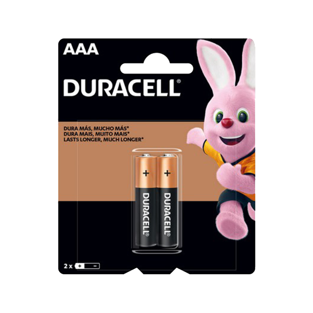 Pilhas Alcalina Duracell AAA C/2