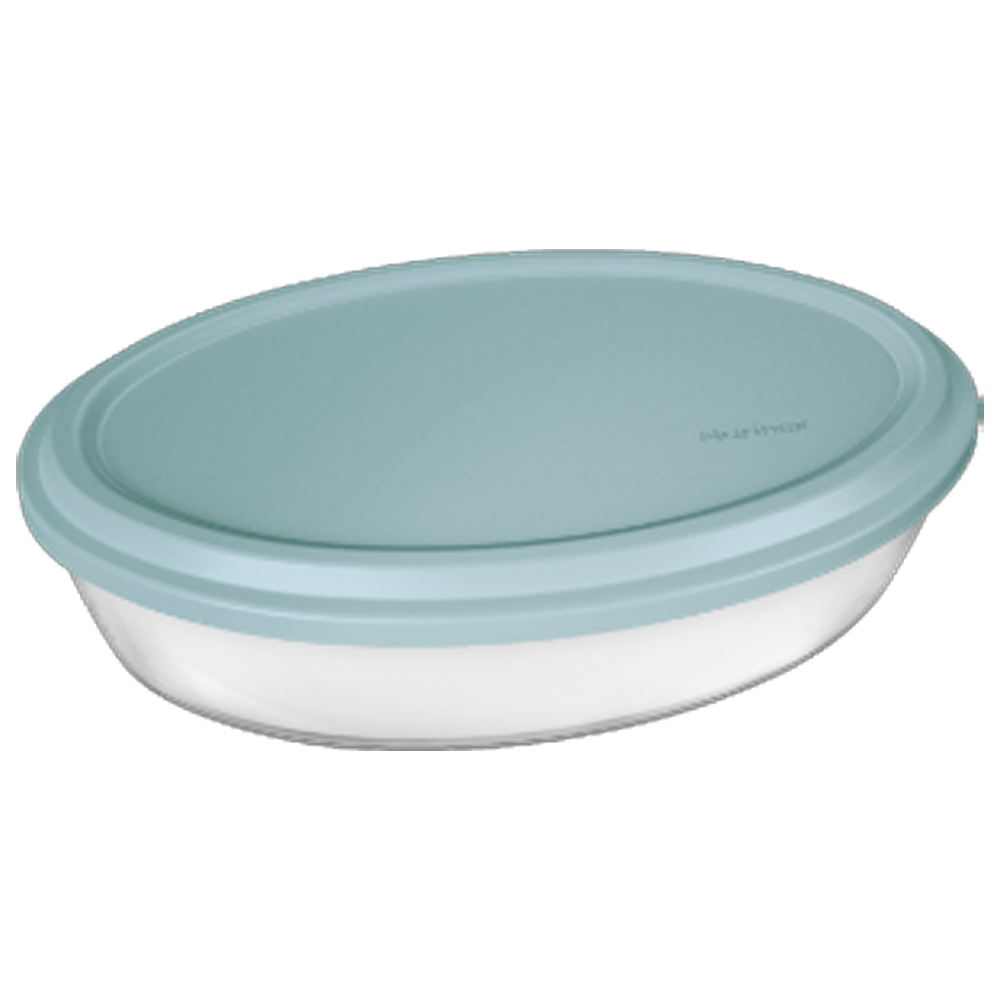 Assadeira Marinex Oval Pequena C/ Tampa