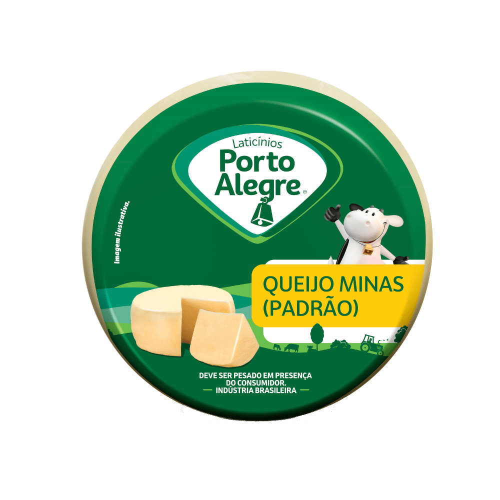 Queijo Minas Padrão Porto Alegre (Exceto Meia Lua/Zero Lactose)