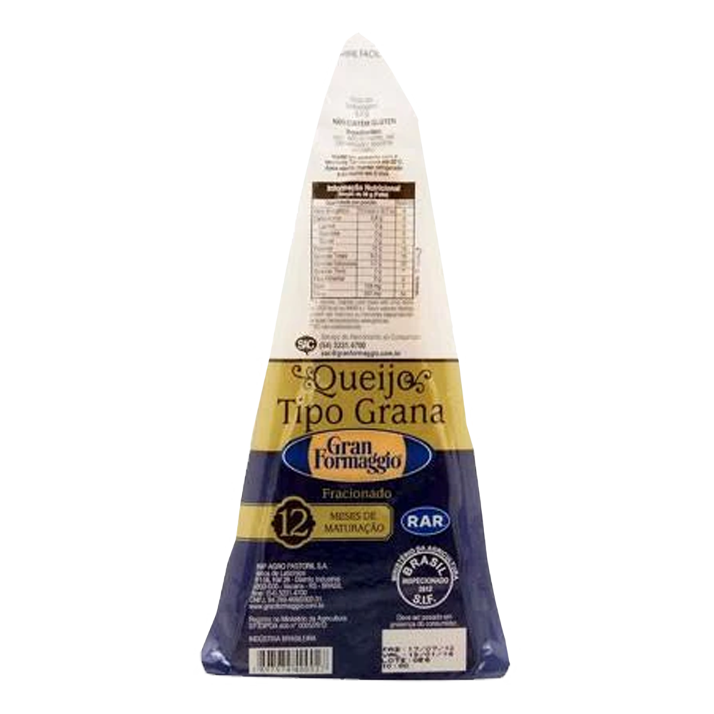 Queijo Gran Formaggio Grana 12 Meses