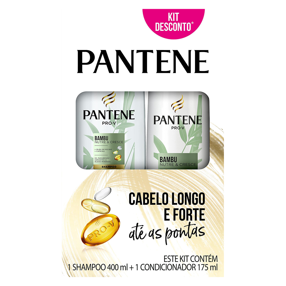 Shampoo + Condicionador Pantene  R$ 41,99 -  50% DESC.NA 2.UNIDADE  - A UNIDADE  SAI POR: 