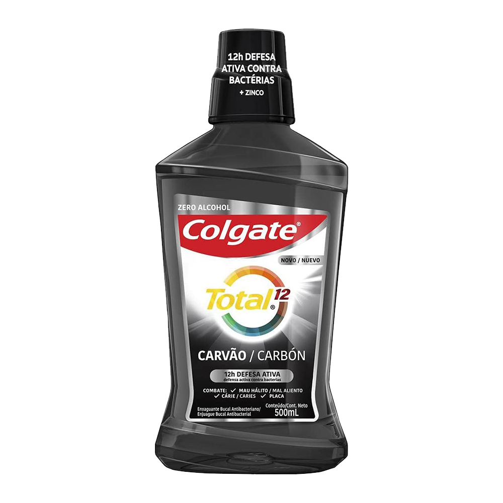 Enxaguatório Bucal Colgate Total 12 Carvão