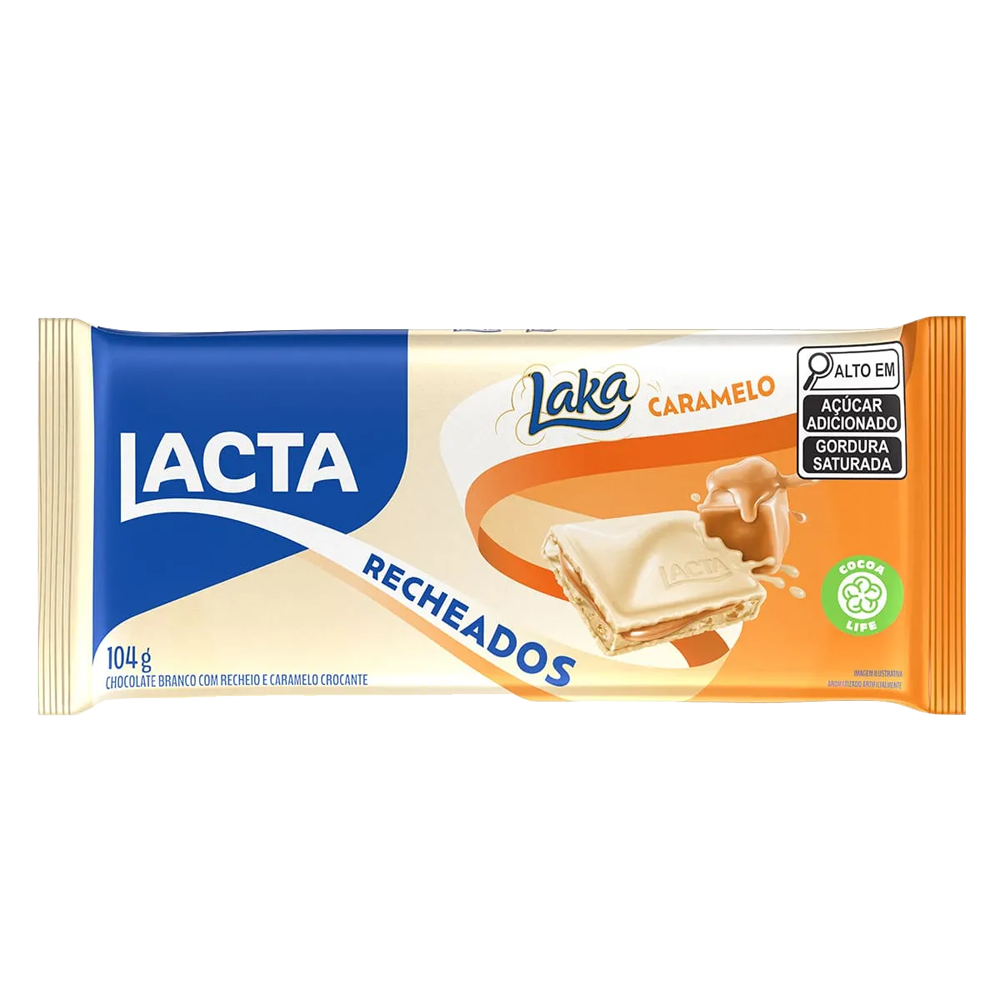 Chocolate Lacta Recheado C/Caramelo