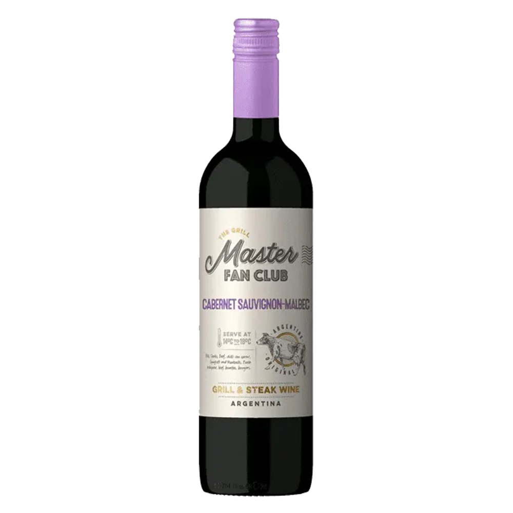 Vinho Argentino The Grill Master - R$ 41,84 