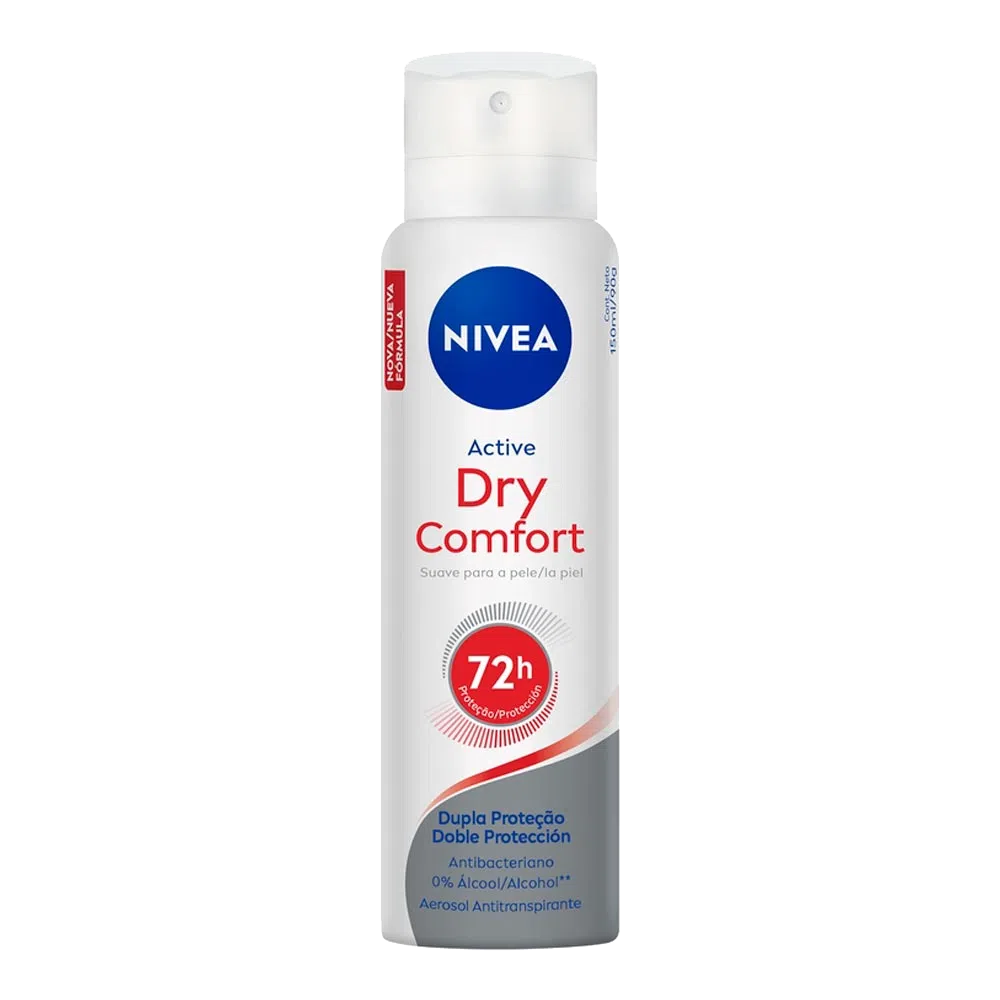 Desodorante Nivea Aerossol 150ML - R$ 15,99 - 50% DESC.NA 2. UNIDADE - A UNIDADE SAI POR 