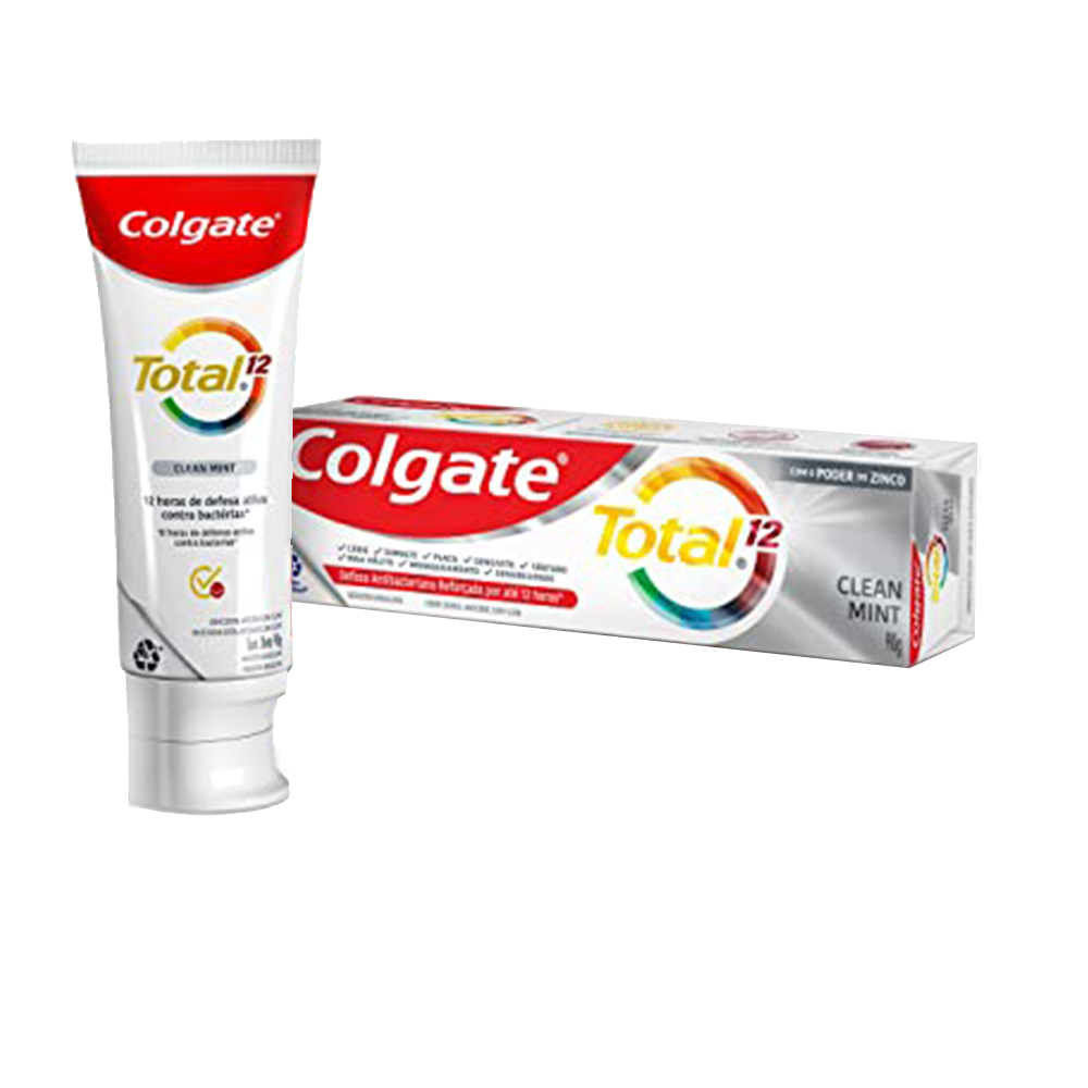 Creme Dental Colgate Total 12 (Exceto Carvão Ativado)