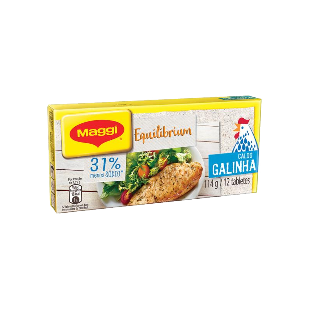 Caldo Maggi Menos Sódio