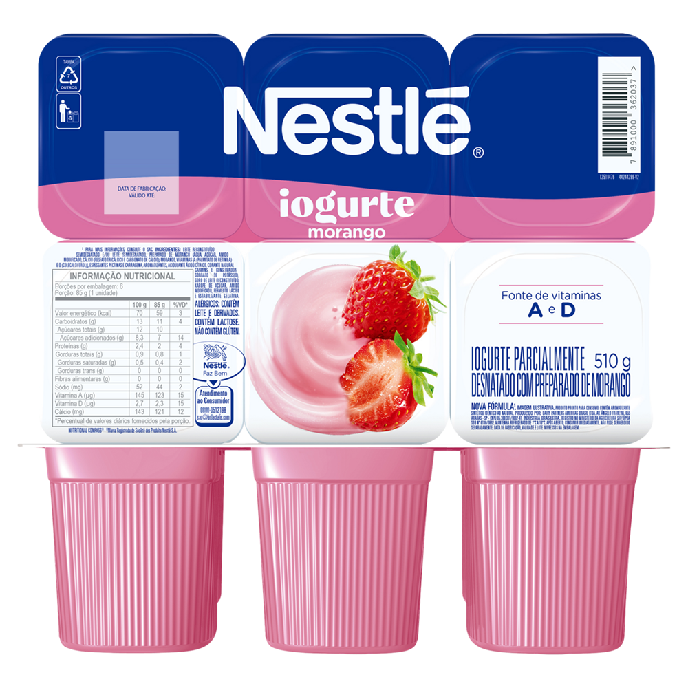 Iogurte Nestlé Polpa (Exceto Chambinho)