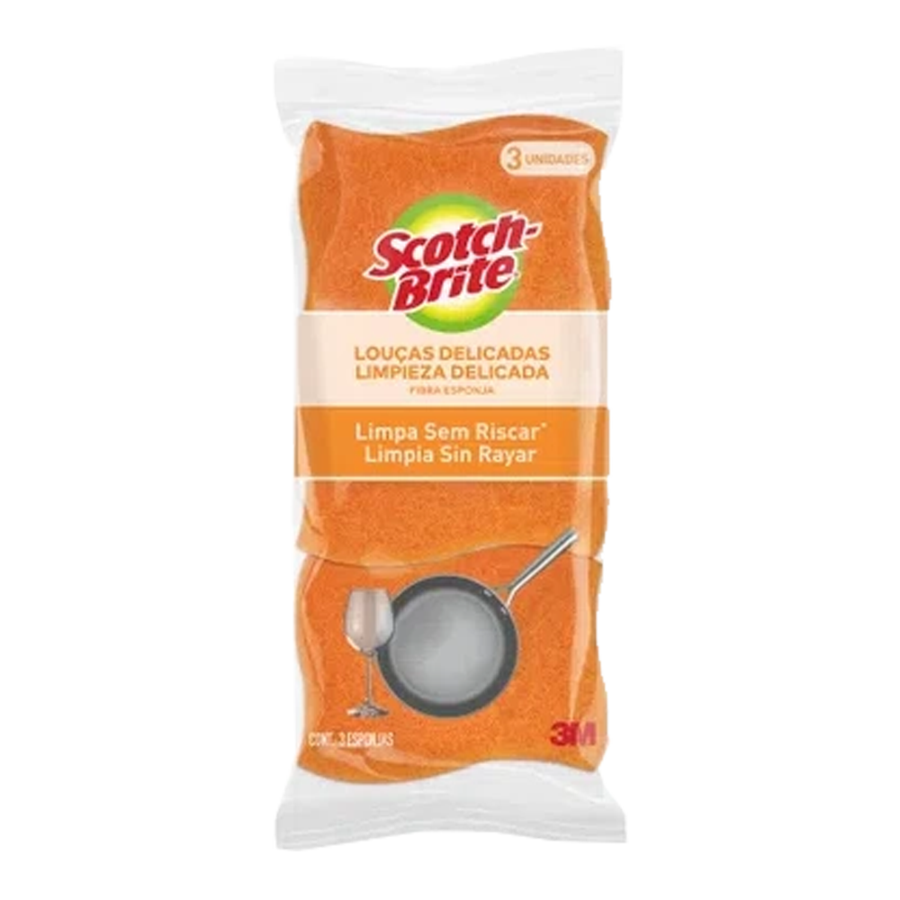 Esponja Scotch Brite Não Risca