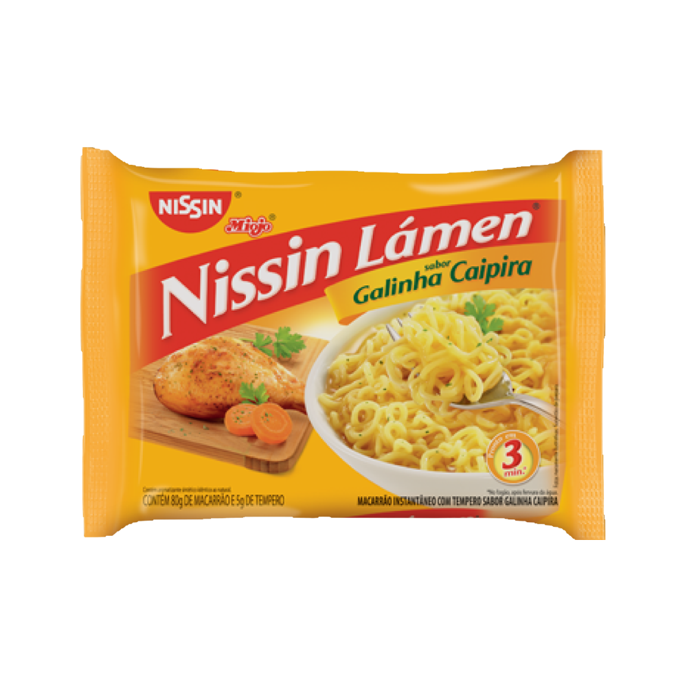 Macarrão Instantâneo Nissin Lámen 