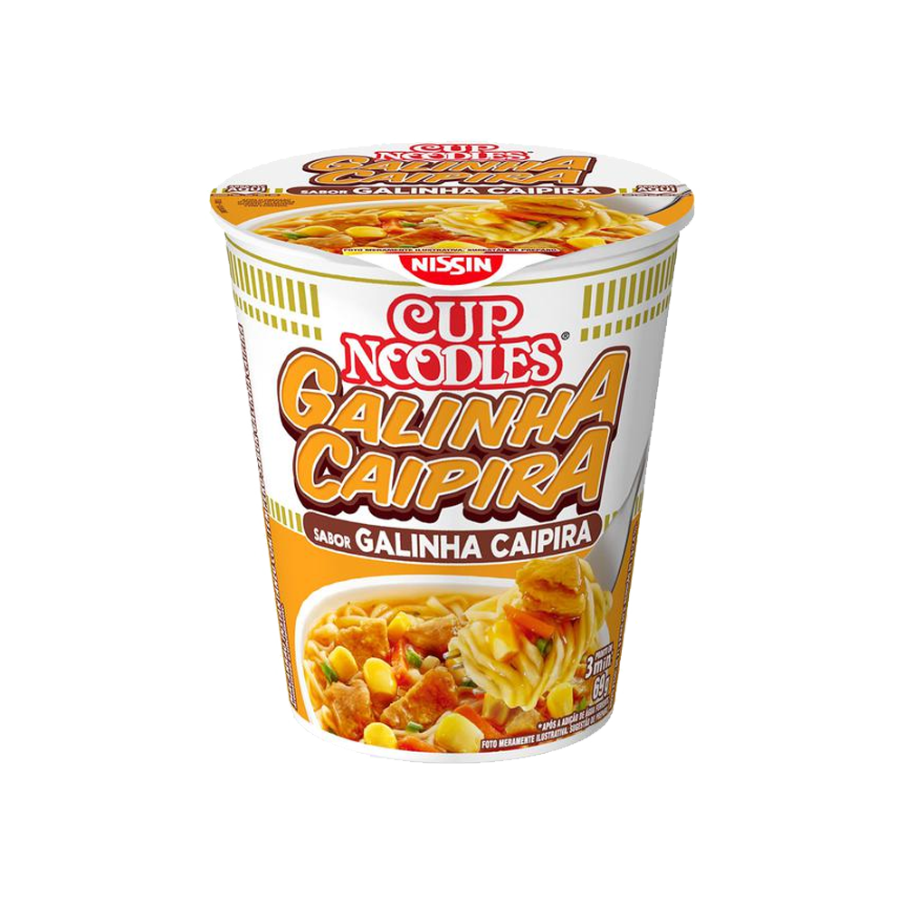 Macarrão Instantâneo Nissin Cup Noodles