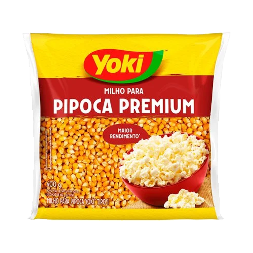 Milho de Pipoca Yoki Premium