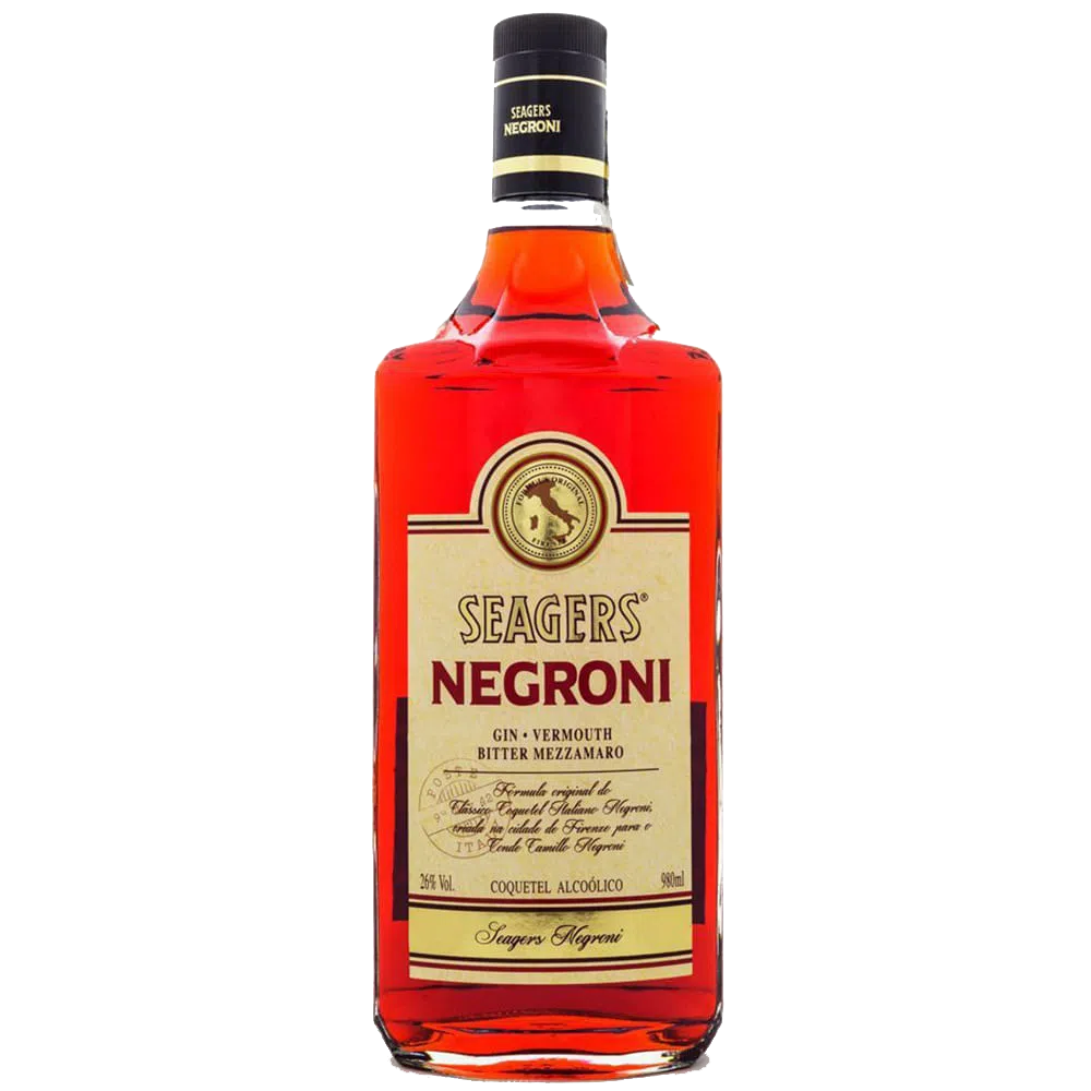 Coquetel Alcoólico Seagers Negroni