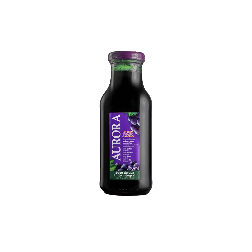 Suco de Uva Tinto Integral Aurora