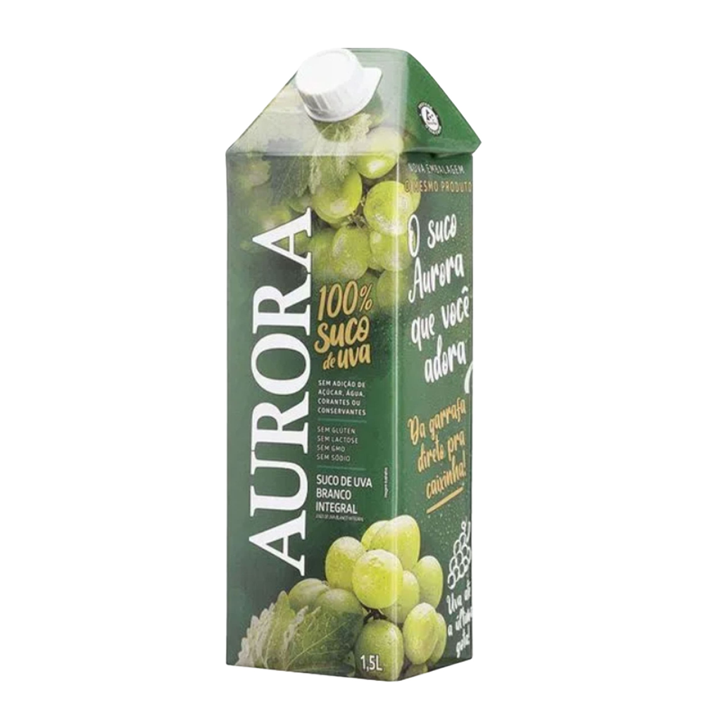 Suco de Uva Branco Integral Aurora