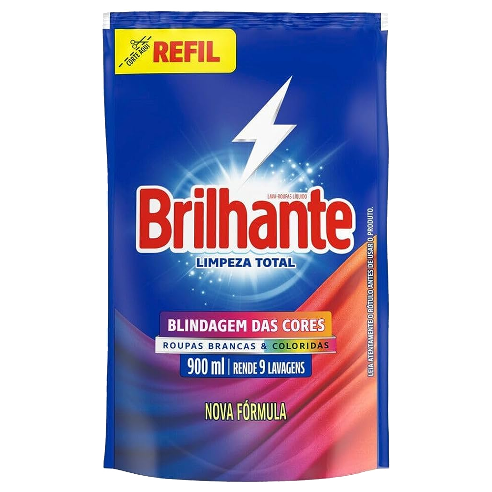 Lava Roupas Líquido Brilhante
