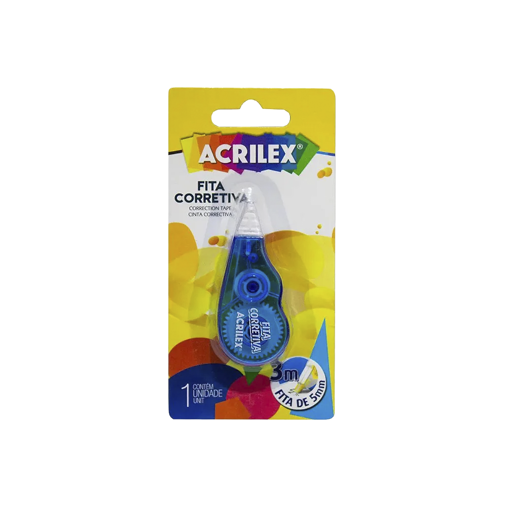 Fita Corretiva Acrilex 5MM X 3M
