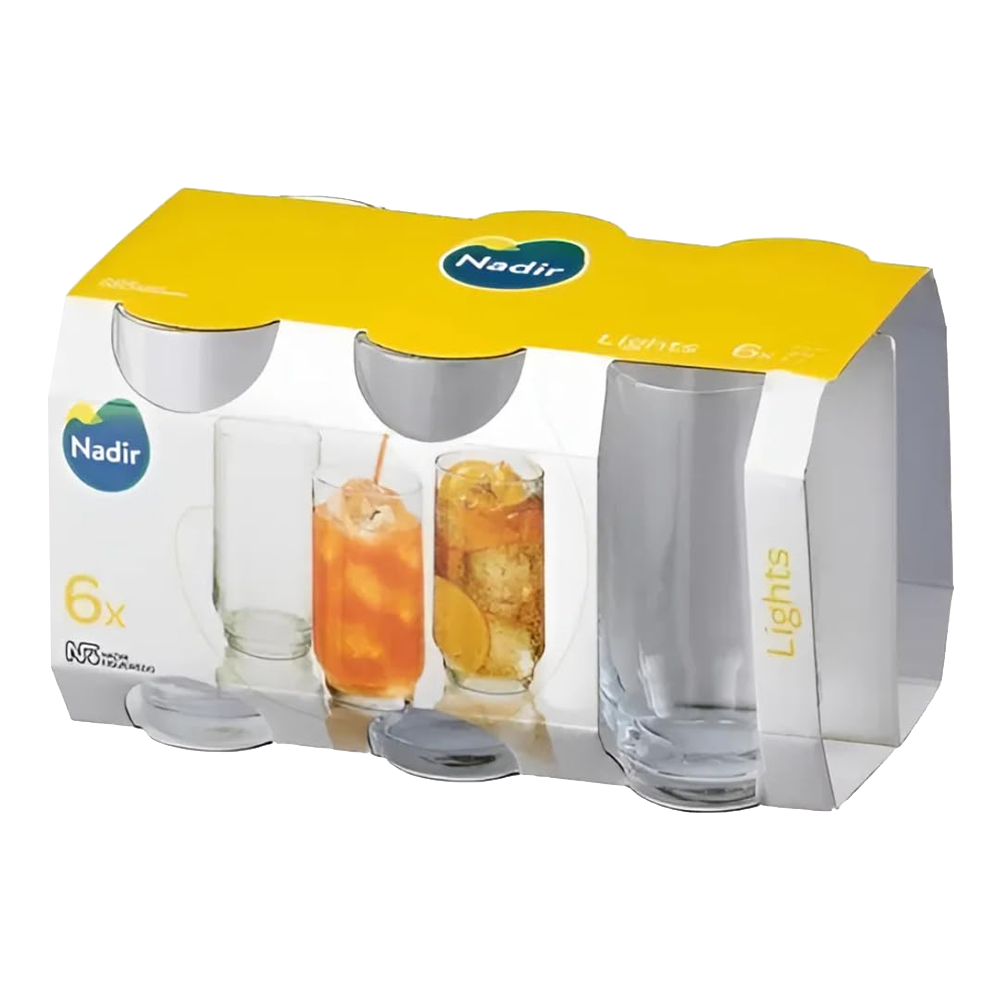 Jogo de Copos Nadir Lights Long Drink 300ML