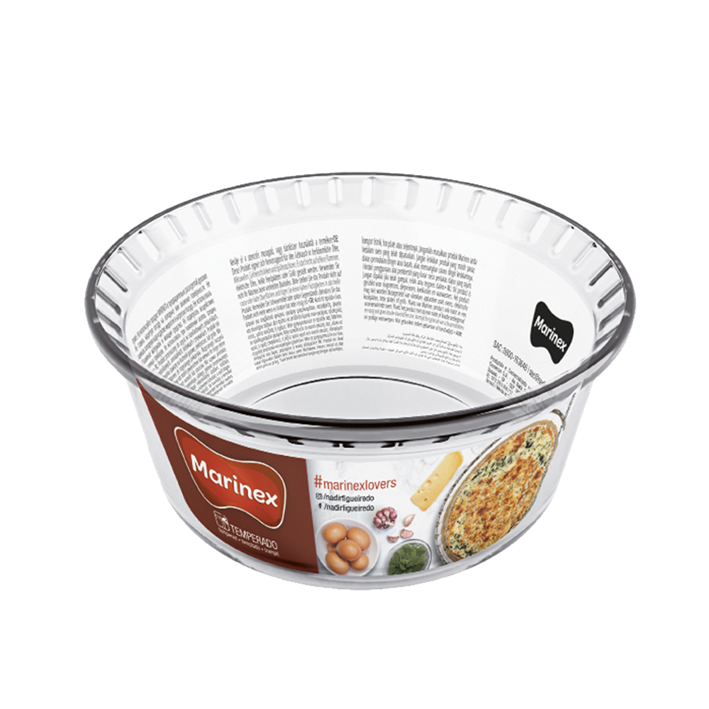 Forma Marinex Suflê Redonda Grande 2,4L