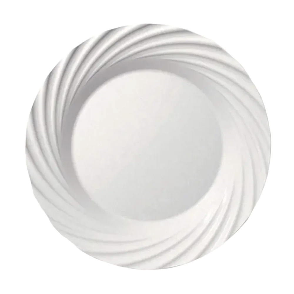 Prato Sobremesa Opaline Jasmim 