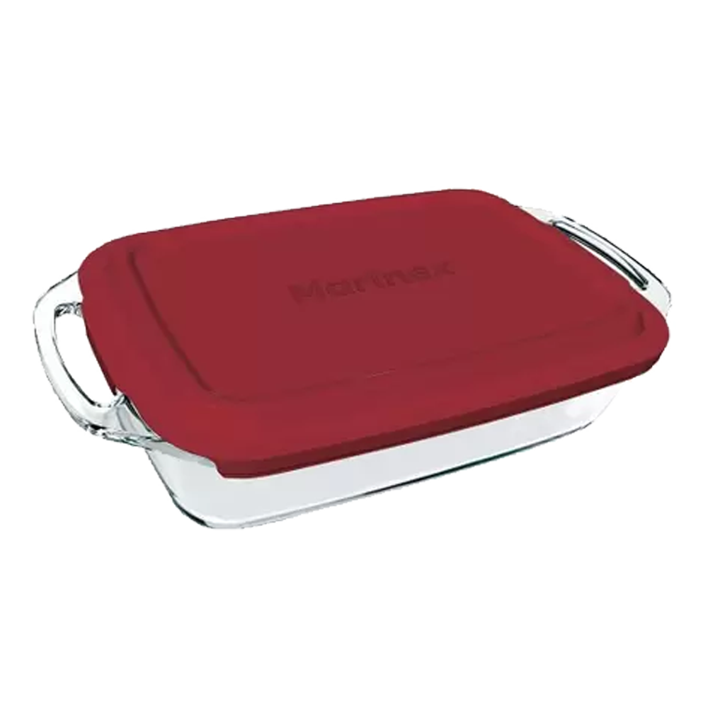 Assadeira Seleta Retangular Grande C/Tampa