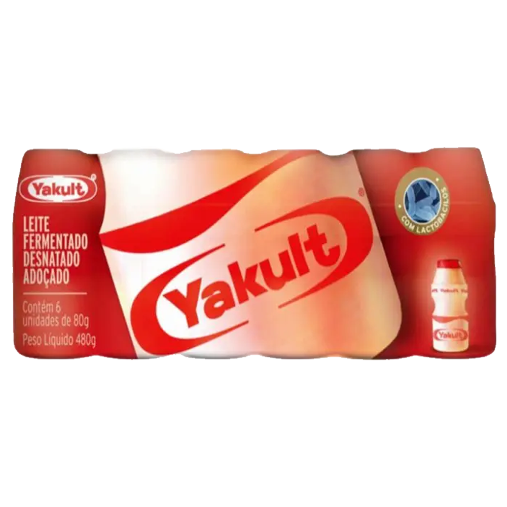 Leite Fermentado Yakult C/6