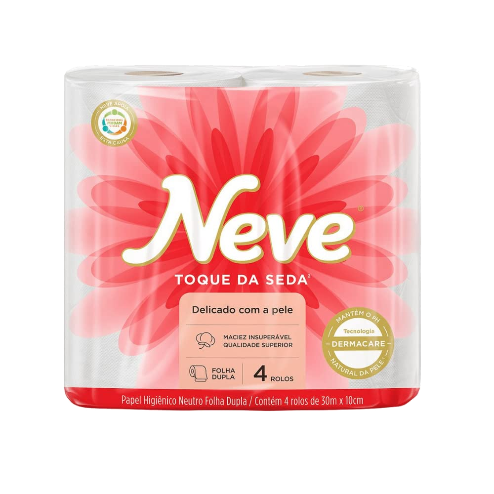 Papel Higiênico Neve Folha Dupla 30M