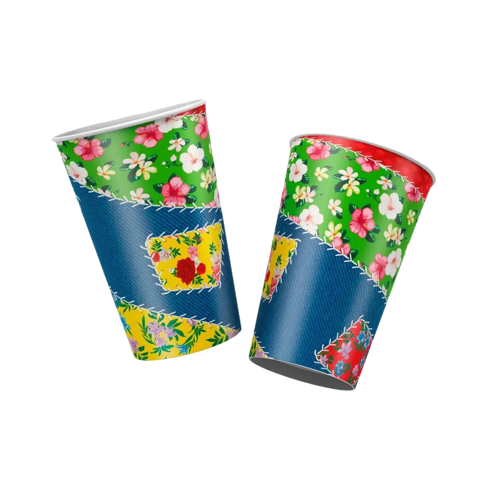 Copo de Papel 180ML Arraiá Regina C/8