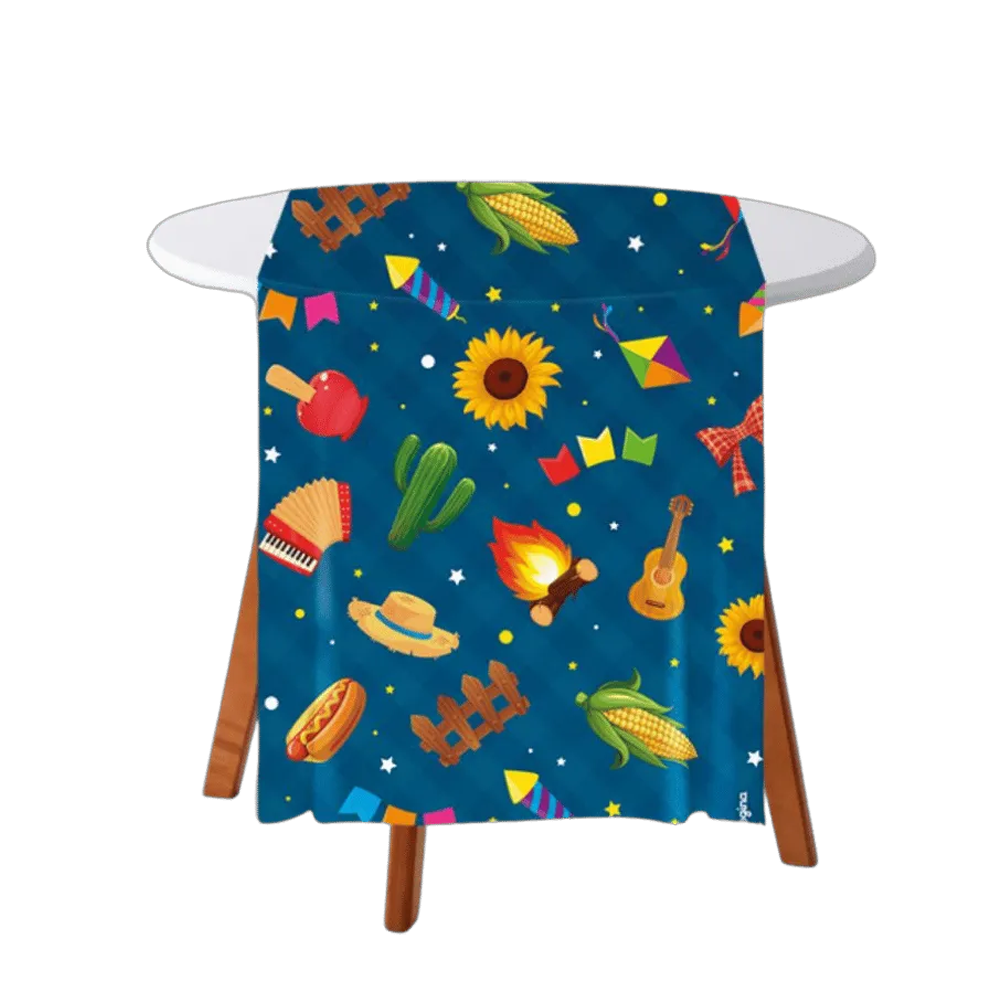 Trilho de Mesa Tecido 2MX40CM Arraiá Regina