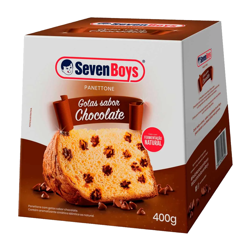 Panetone Seven Boys C/Gotas Chocolate