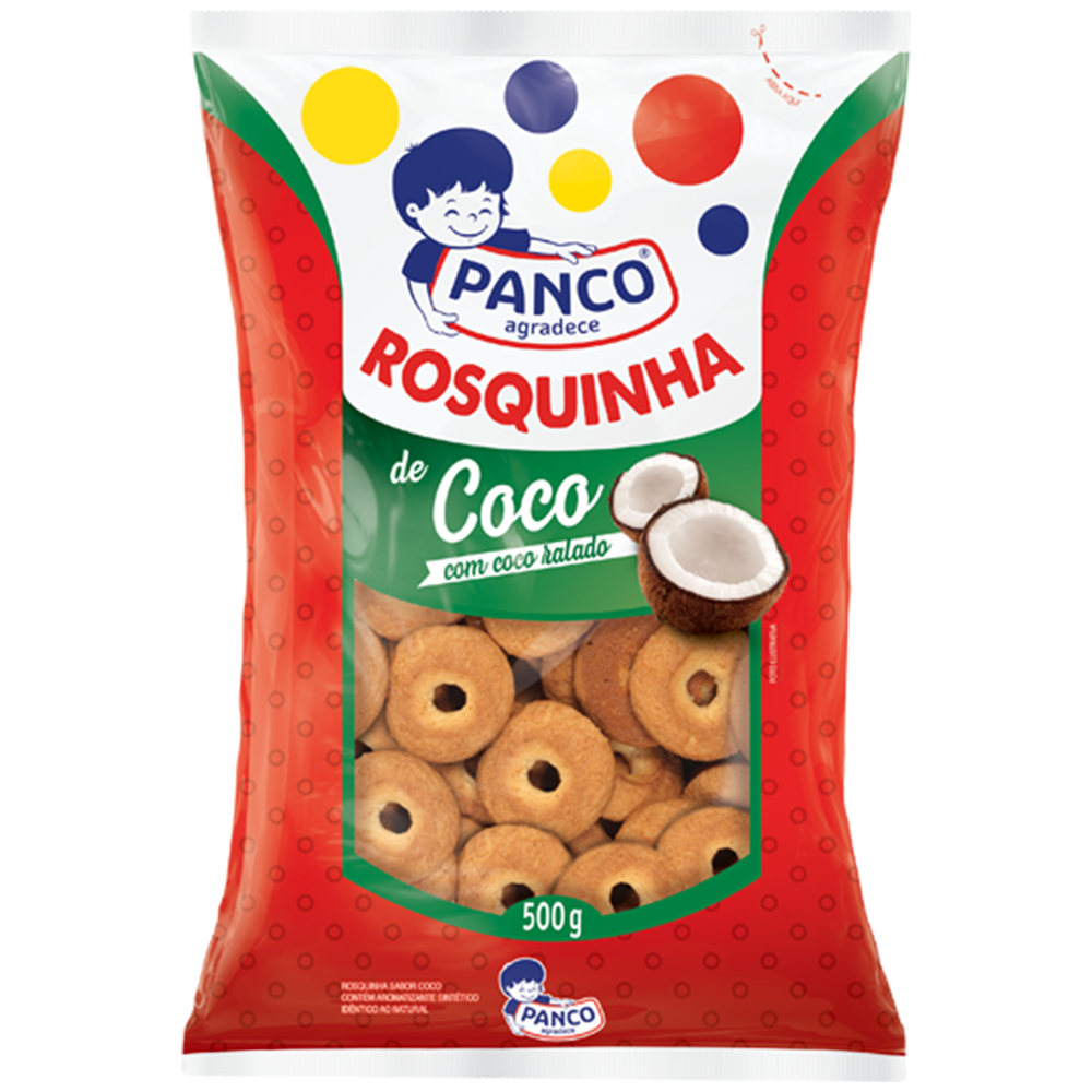 Rosquinha Panco Coco, Nata e Baunilha
