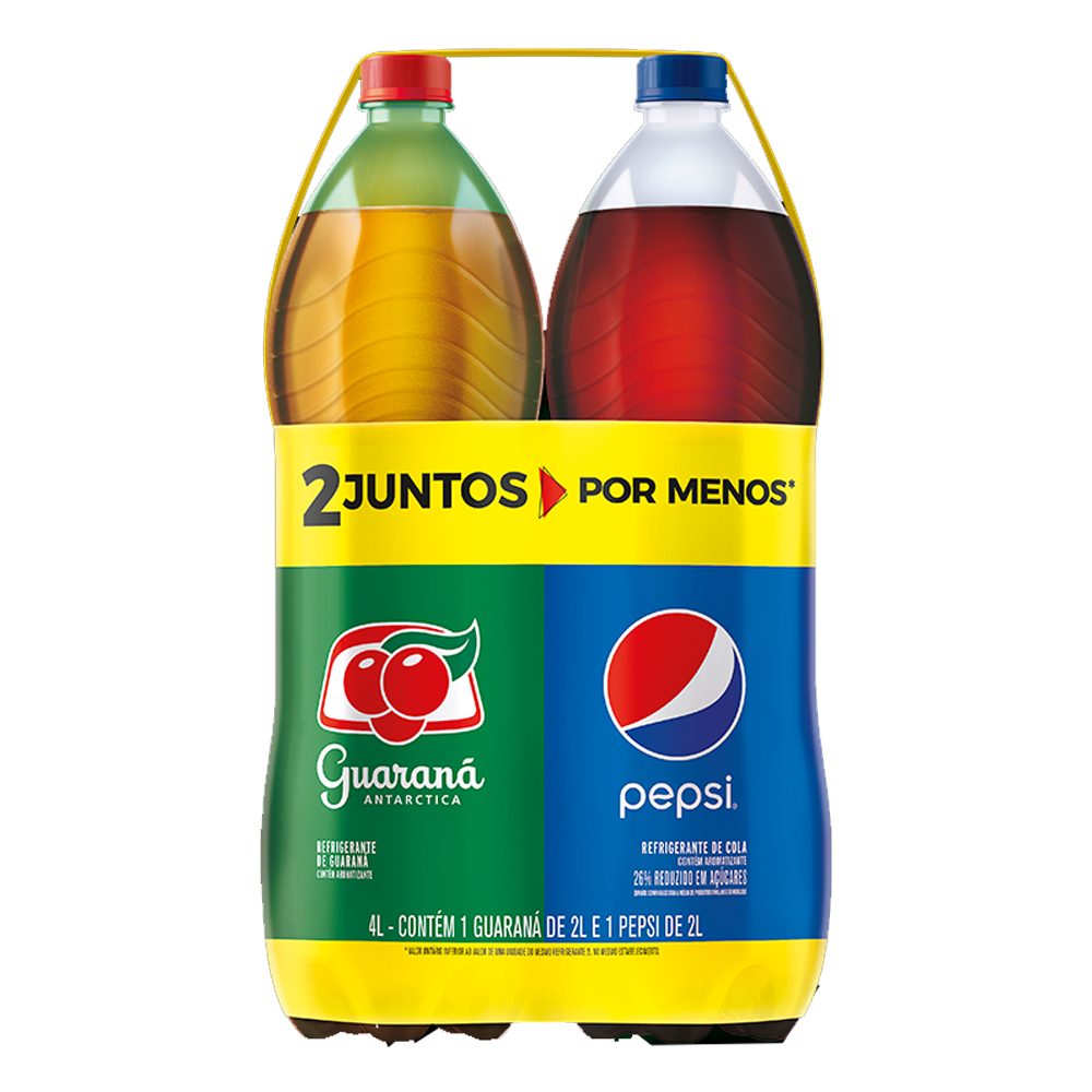 Guaraná Antarctica+Pepsi 2L 