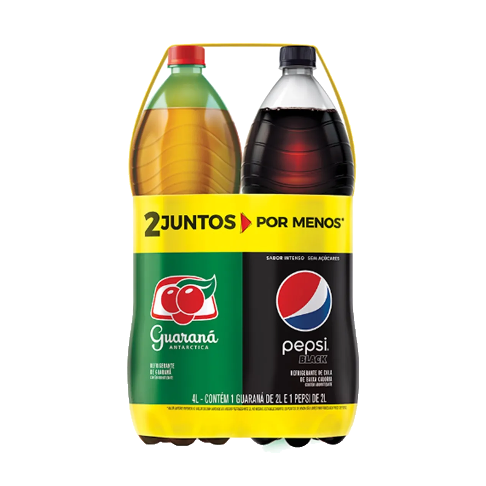 Guaraná Antarctica+Pepsi Black 2L 