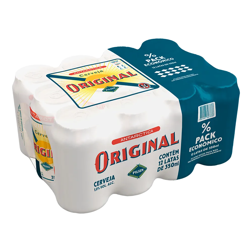 Cerveja Original 350ML Pack Econômico - Nesta oferta a unidade sai por R$ 4,15