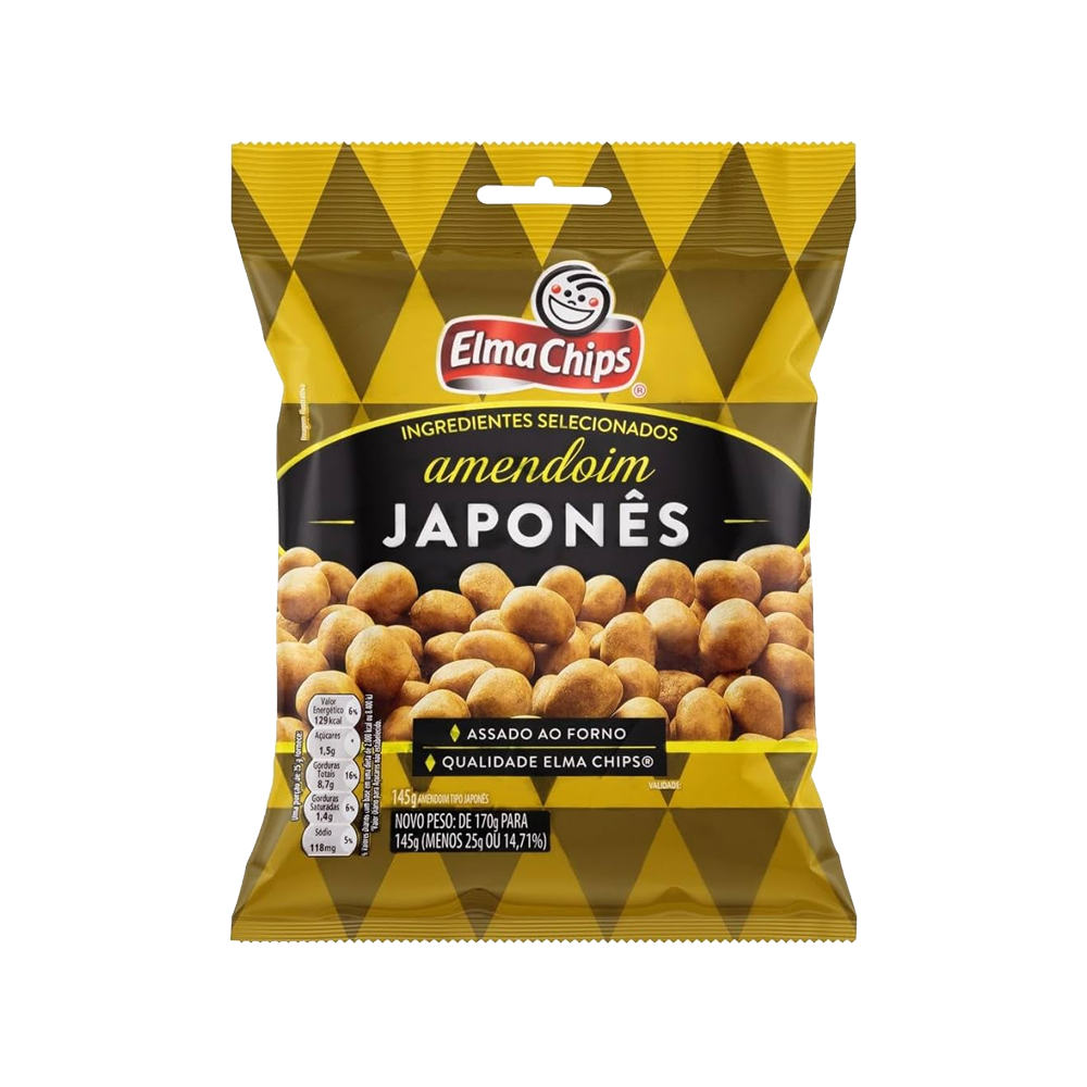 Amendoim Japonês Elma Chips