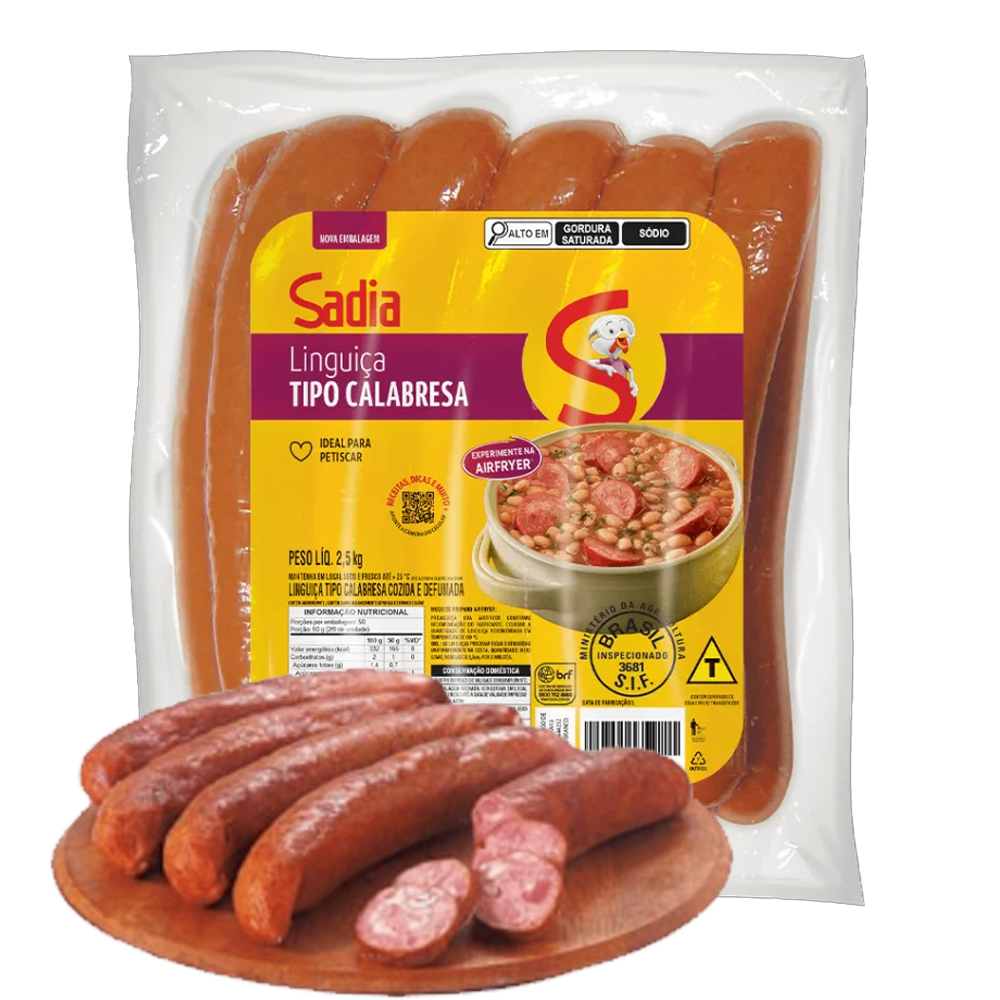 Linguiça Tipo Calabresa Sadia